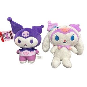 Hello Kitty Sanrio Kuromi Valentines Day Cinnamoroll Plush Plushie (Lot of 2)‎